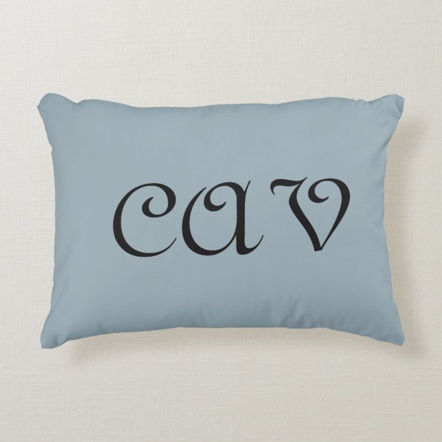 Drawstring Backpack Prydnadskudde (Framsidan)