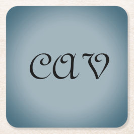 Drawstring Backpack Underlägg Papper Kvadrat