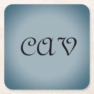 Drawstring Backpack Underlägg Papper Kvadrat