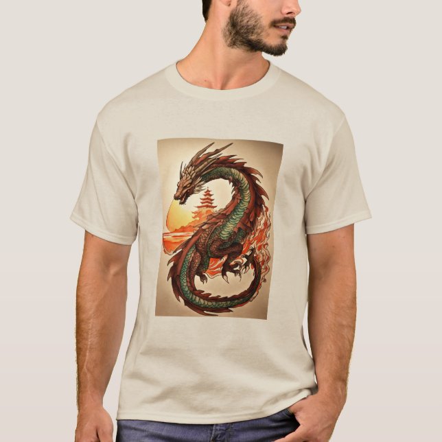 "Drayagans märke: Mystical Enigma Tee" T Shirt (Framsida)