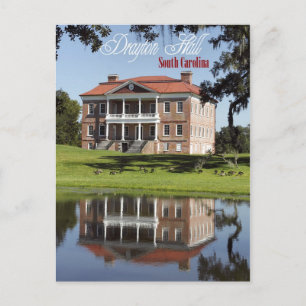 Drayton Hall, South Carolina Vykort