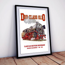 DRB Klass 01.10 Ånglok. Deutsche Reichsbahn