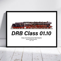 DRB Klass 01.10 Deutsche Reichsbahn ånglok