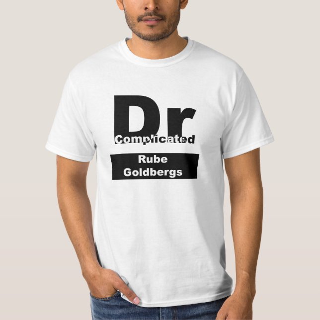 DrComplicated originalt-skjorta Tee (Framsida)