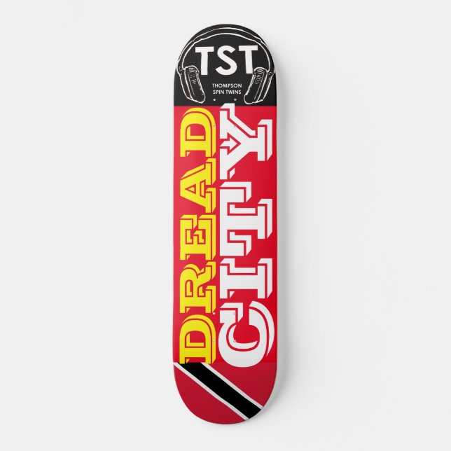 DREAD CITY Skateboard (Framsida)