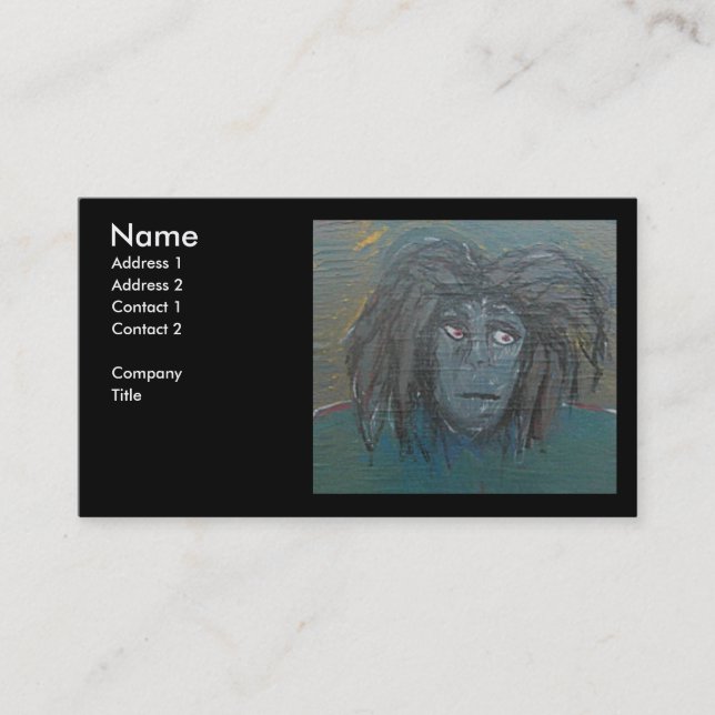 DREAD COURIER VISITKORT (Framsida)