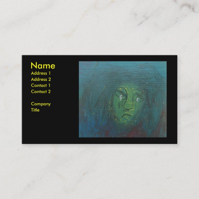 DREAD FEL VISITKORT (Framsida)