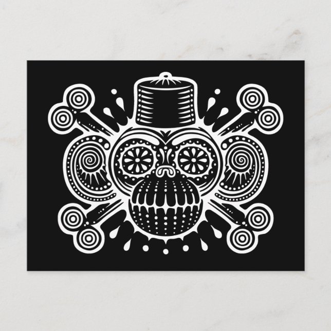 Dread Fezbeard Vykort (Framsida)