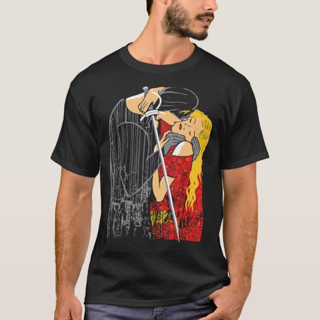 Dread Pirat Kiss Roberts T Shirt (Framsida)