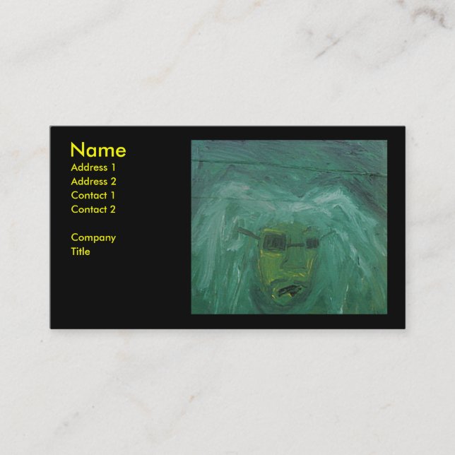 DREAD SUPERSTAR VISITKORT (Framsida)