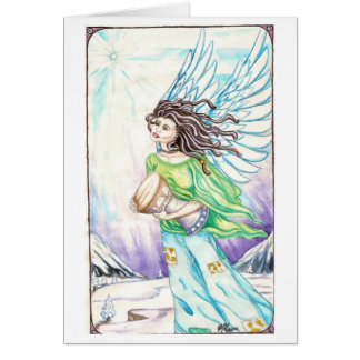 Dreadie ängel #1 hälsningskort