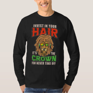 Dreadlock Hairstyle Rastafari Loc'd Up Afro Hair T Shirt