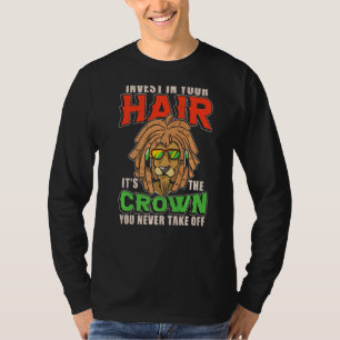 Dreadlock Hairstyle Rastafari Loc'd Up Afro Hair T Shirt