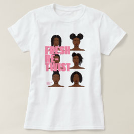 Dreadlock Retwist Uppskattning Hår T-shirt