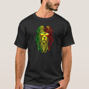 Dreadlocks Rasta Hair Locs Reggae Rastafari Jamai T Shirt