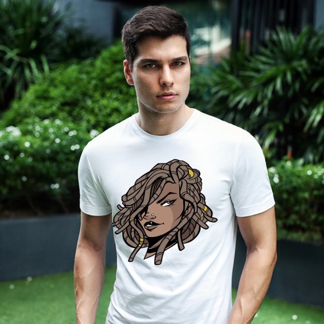Dreadlocks Woman T Shirt (Skapare uppladdad)