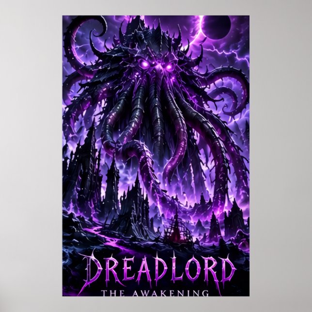 Dreadlord Uppvakningsaffisch Poster (Framsidan)