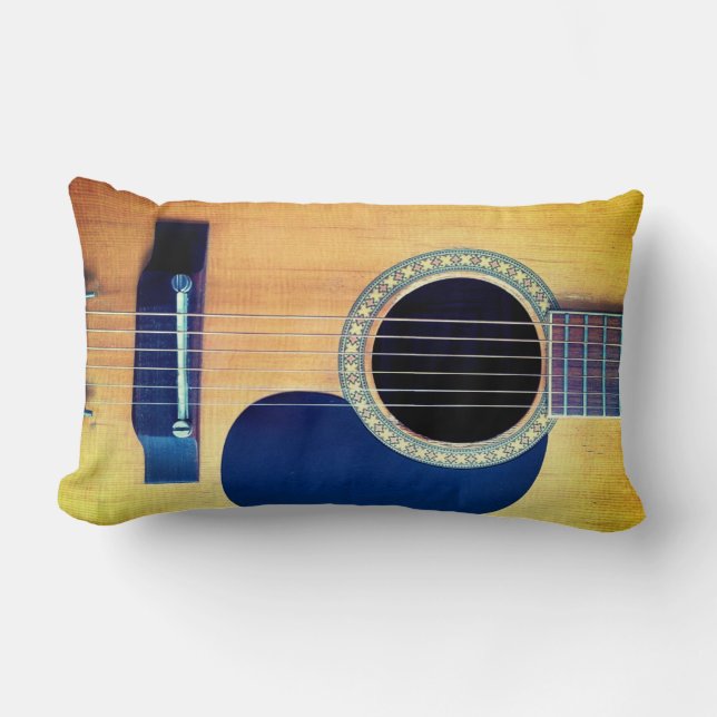 DreadncusAcoustic Guitar Lumbarkudde (Framsida)
