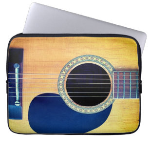 Dreadnought Akustisk 6-Strängad Gitarr Artist Desi Laptop Fodral