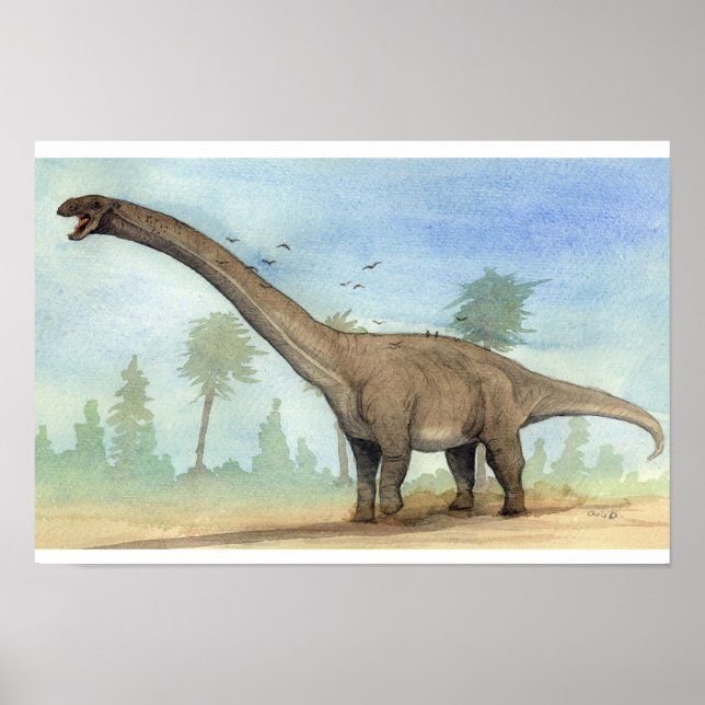 Dreadnoughtus Print Poster (Framsidan)