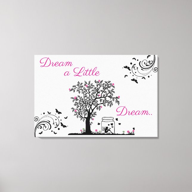 Dream A Little Dream Canvastryck (Framsida)