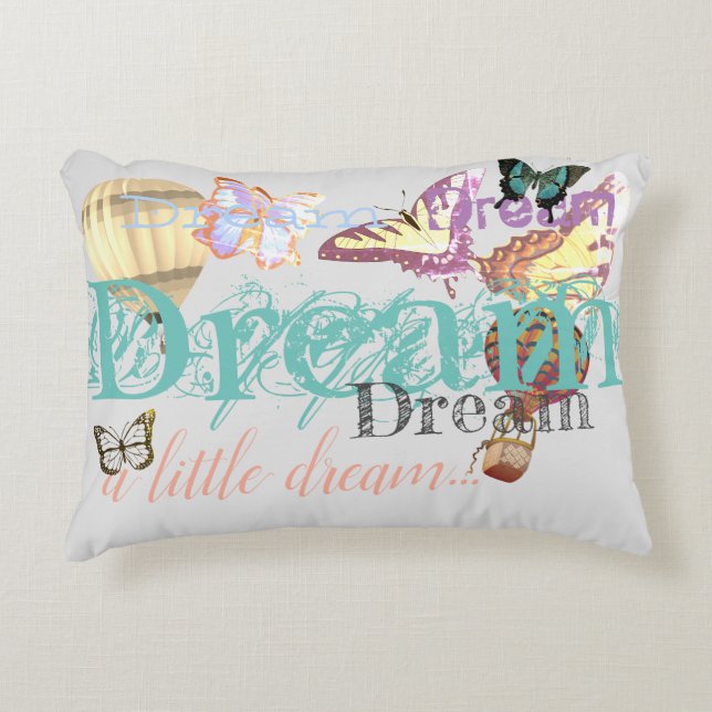 Dream a Little Dream Pillow Prydnadskudde (Framsidan)