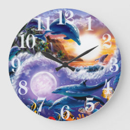 Dream Acrylic Wall Clock Stor Klocka