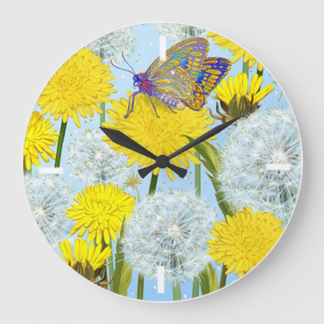 Dream Acrylic Wall Clock Stor Klocka (Framsida)