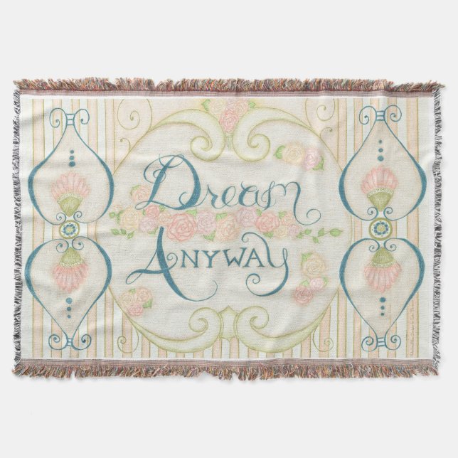 Dream ändå Throw Blanket Filt (Framsidan)