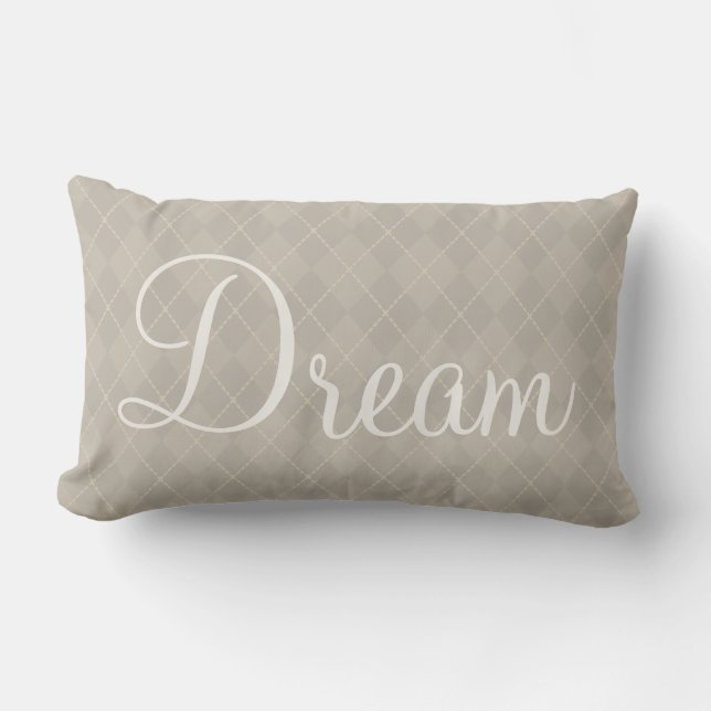 Dream Argyle Pillow Lumbarkudde (Framsida)