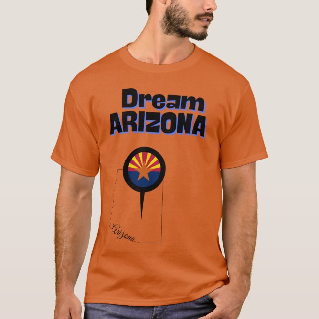 Dream Arizona Oversized T Shirt (Framsida)