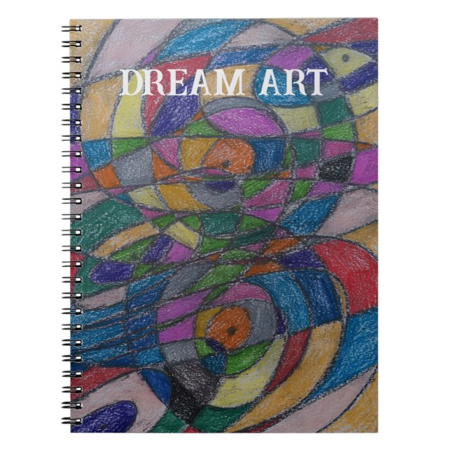 DREAM ART JOURNAL AV ARTIST PAULA REILLY ANTECKNINGSBOK (Framsidan)
