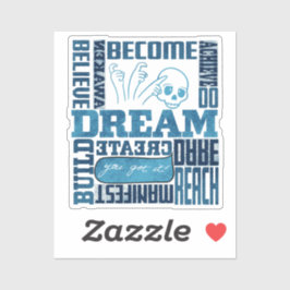 Dream - ASL-design Klistermärken