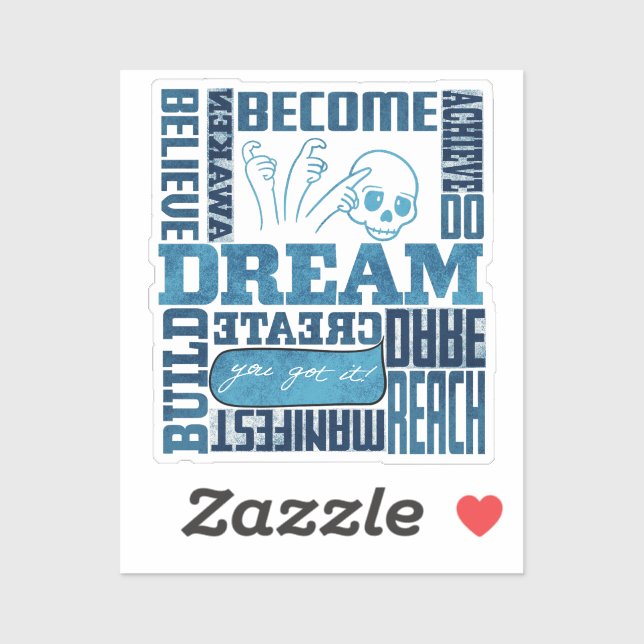 Dream - ASL-design Klistermärken (Ark)