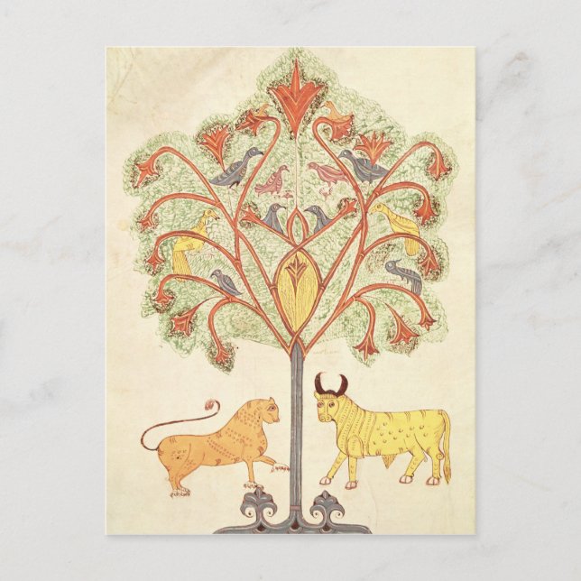 Dream av Nebuchadnezzar från Bibeln Vykort (Framsida)