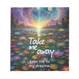 Dream Away Anteckningsblock