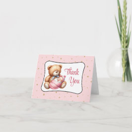 Dream Bear Baby Shower Tack Kort