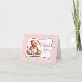 Dream Bear Baby Shower Tack Kort