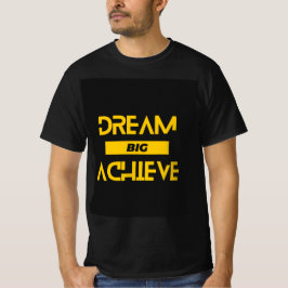 Dream Big, Achieve: Motivational Manar Bekt-Shirt  T Shirt