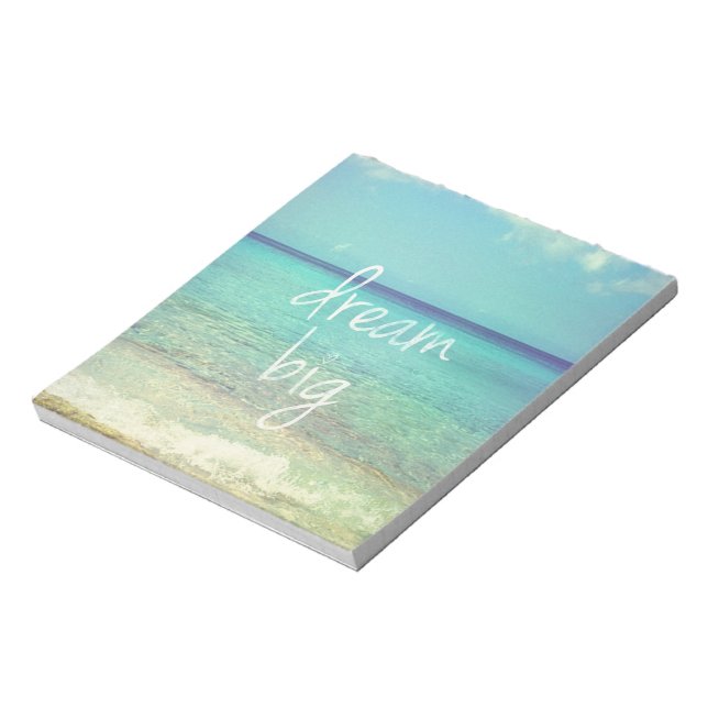 Dream big anteckningsblock (Roterad)