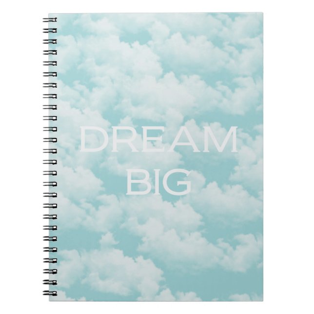 Dream Big Anteckningsbok (Framsidan)