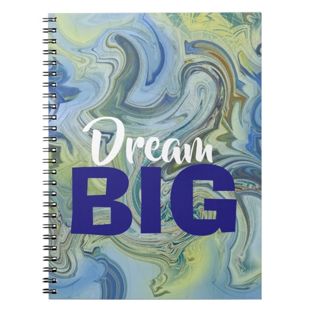 Dream BIG-anteckningsbok Anteckningsbok (Framsidan)