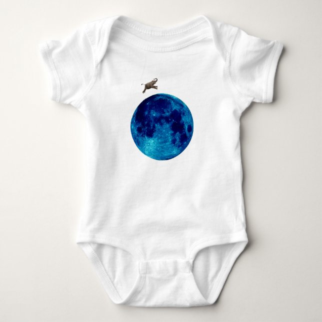 Dream Big Baby Bodykostym T Shirt (Framsida)