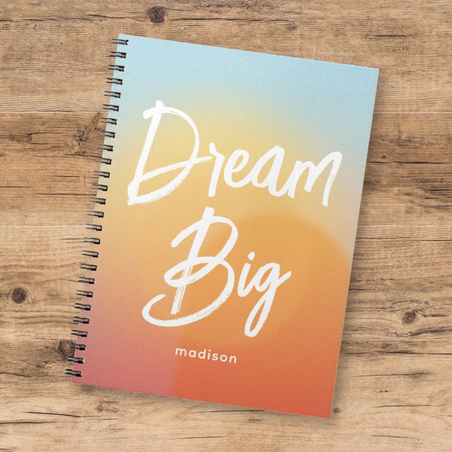 Dream Big BeSnyval Summer Himlar bärbar dator Anteckningsbok (Skapare uppladdad)