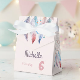 Dream Big Boho Dreamcatcher Birthday Presentaskar