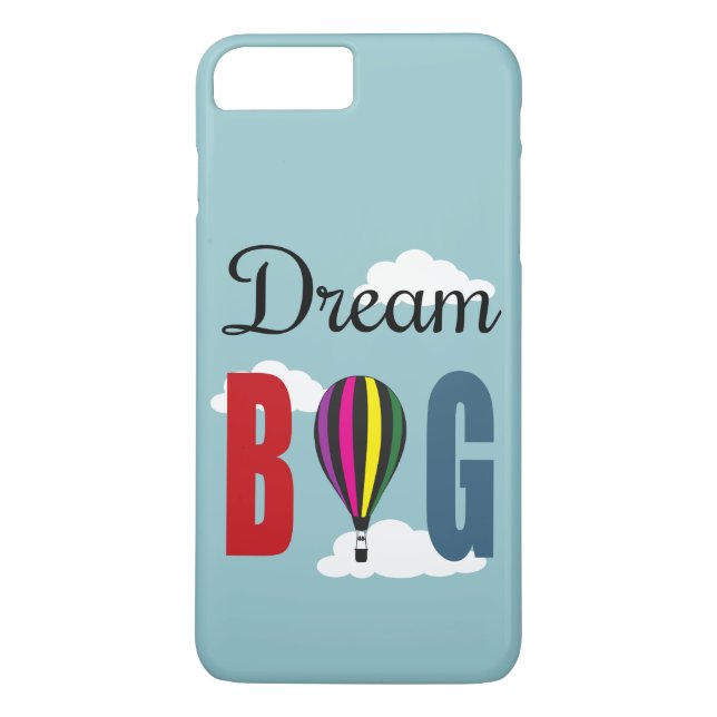 Dream big Case-Mate iPhone skal (Baksida)