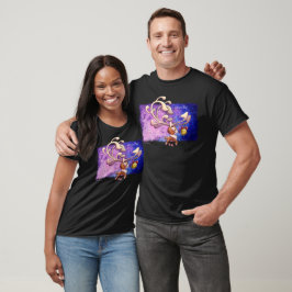 DREAM BIG CHRISTMAS REINDEER av Jeff Willis Art T Shirt