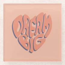 Dream Big: Coral and Apricot Motivational Advice