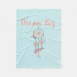 Dream Big Dreamcatcher Bohemian Dream Catcher Fleecefilt