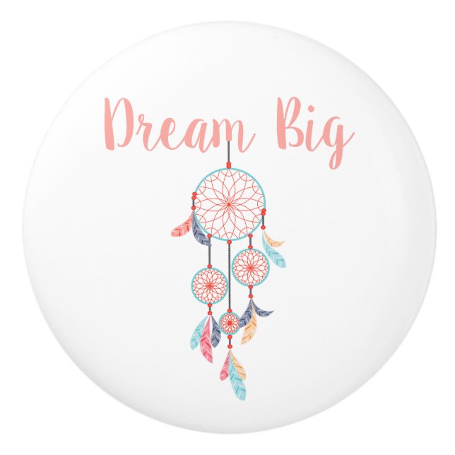 Dream Big Dreamcatcher Bohemian Dream Catcher Knopp (Framsidan)